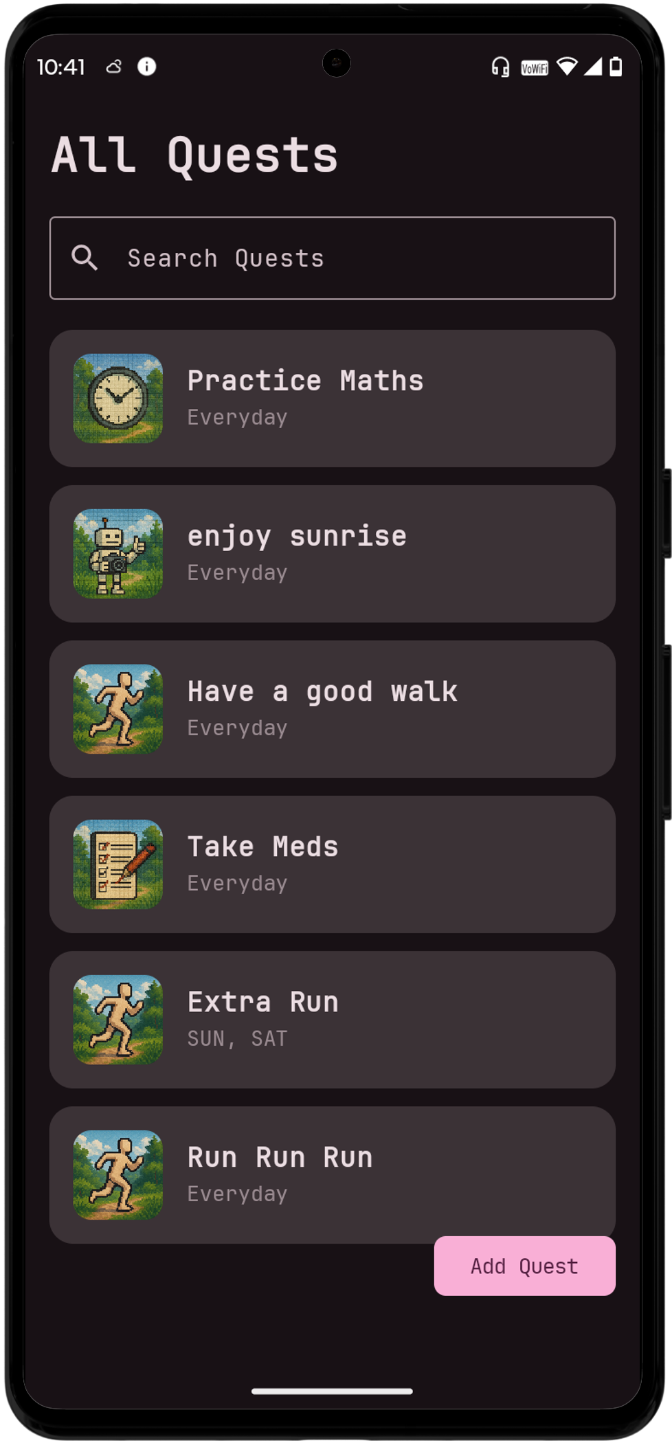 QuestPhone Screenshot 2
